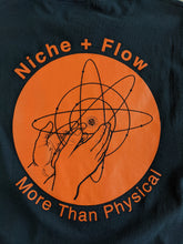 Load image into Gallery viewer, Niche + Flow - More Than Physical - Navy/Orange