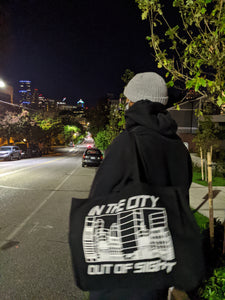 Niche + Flow - In the City, Out of Sight - Tote Bag (Black)